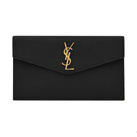 Saint Laurent Uptown Leather Pouch
