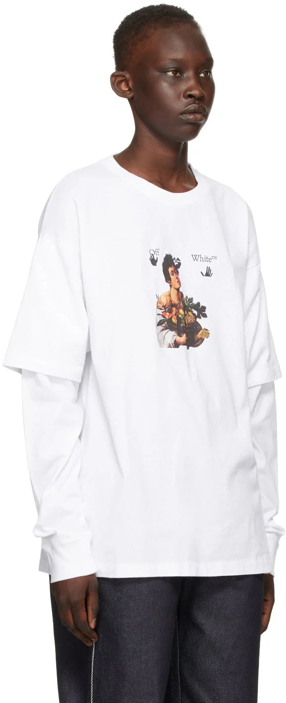 Off-White Caravaggio Boy Double Long sleeve T-Shirt – Haiendo Shop