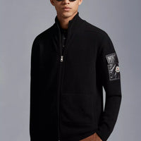 Moncler Zipped Knitted Cardigan