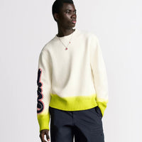 Dior x KAWS Embroidery Knitted Wool Sweater