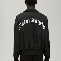 Palm Angels Curved Logo Nylon Jacket