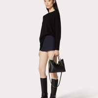 Valentino Small Rockstud Grainy Calfskin Tote Bag