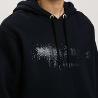 Palm Angels Rhinestone Spray Hoodie