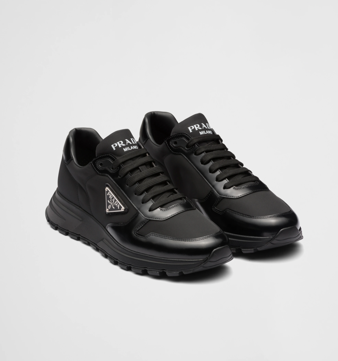 Prada Re-Nylon and Brushed Leather Sneaker – Haiendo Shop