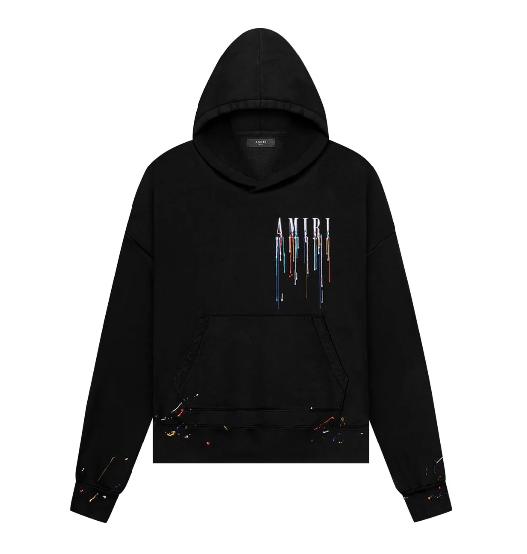 Amiri Paint Drip Core Logo Hoodie – Haiendo Shop