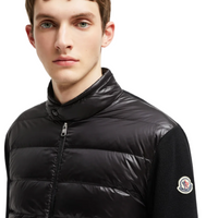 Moncler Padded Down Cardigan