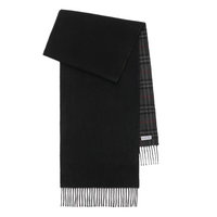 Burberry Reversible Cashmere Check Scarf