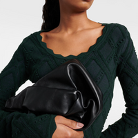 Burberry Rose Leather Clutch