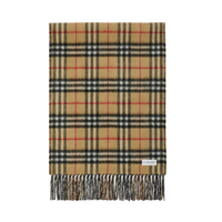 Burberry Reversible Cashmere Check Scarf