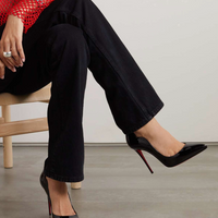 Christian Louboutin Hot Chick 100 patent-leather Pumps