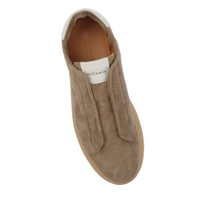 Kiton Suede Slip On Sneakers