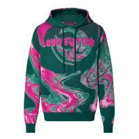 Louis Vuitton Swirl Logo Hoodie