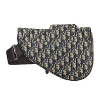 Dior Oblique Jacquard Saddle Bag