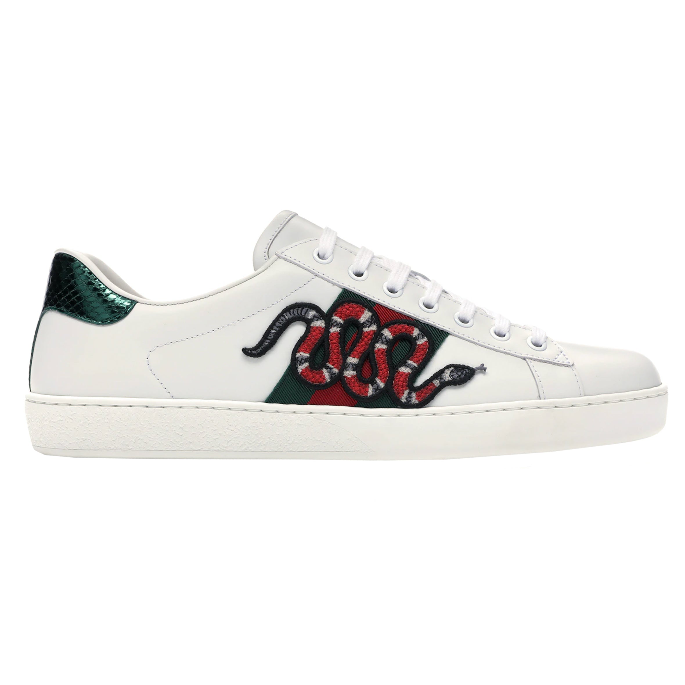 Gucci ace kingsnake print hot sale sneaker