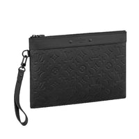 Louis Vuitton To Go Pouch Monogram Shadow Leather