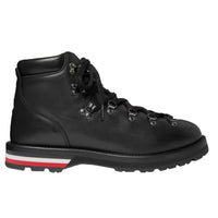 Moncler Striped Leather Boots