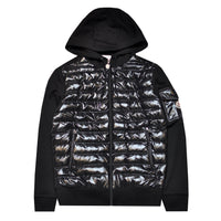 Moncler Hooded Down Cardigan