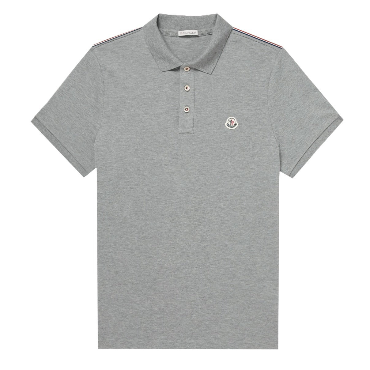 Moncler polo deals shirt grey