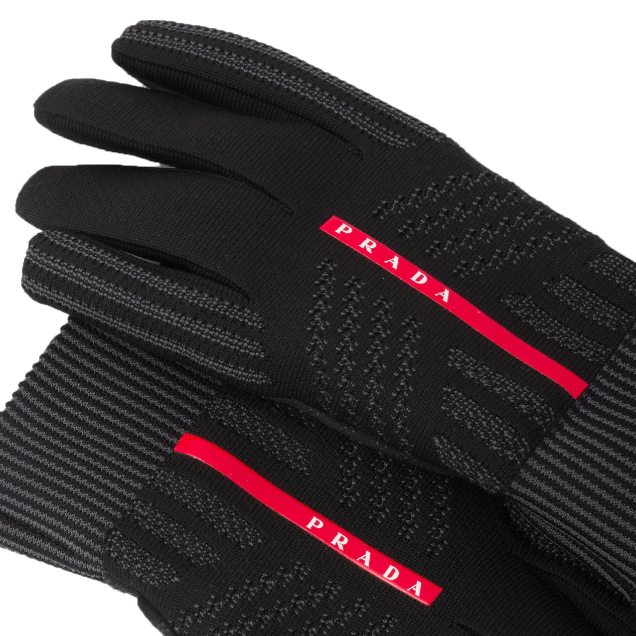 prada handschuhe herren Prada Linea Ross Windproof Knit Gloves – Haiendo Shop
