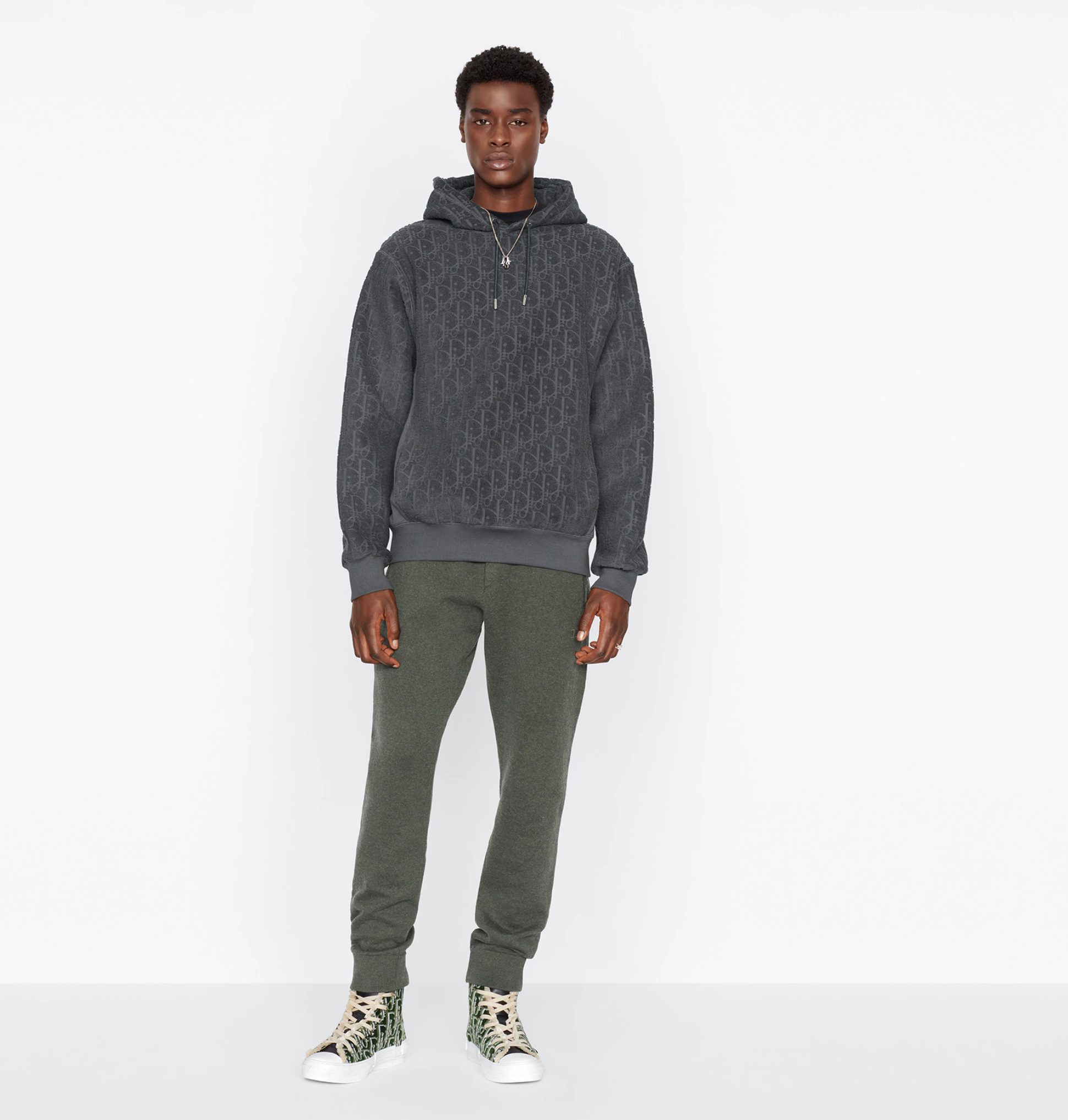 Dior Oblique Terry Cotton Jacquard Hoodie – Haiendo Shop