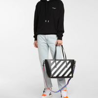 Off-White Diag Leather Tote Shopper