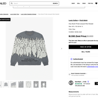 Louis Vuitton Studio Printed Jacquard Sweater