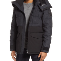 Moose Knuckles Hooded Down Puffer Jacket