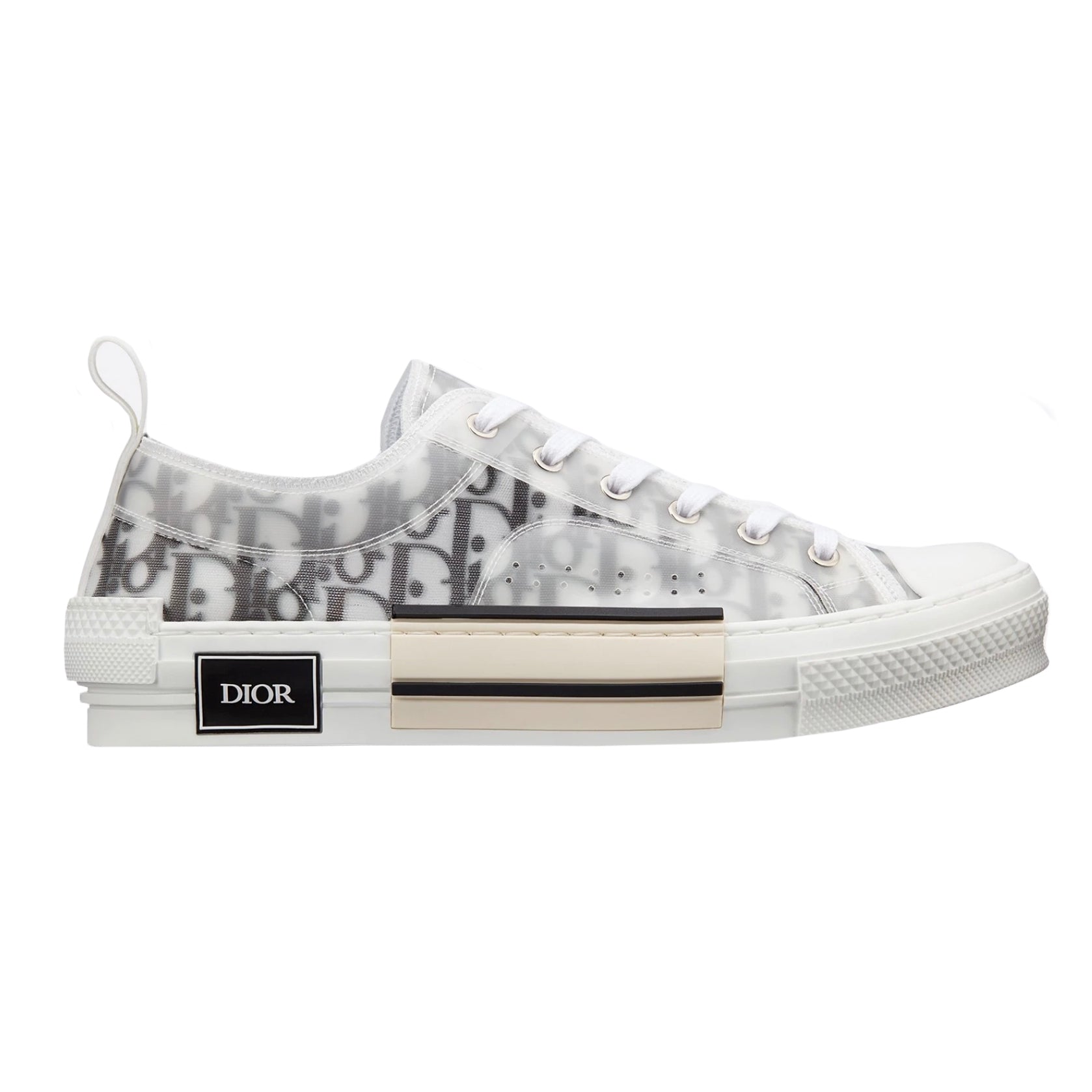 B23 Dior Oblique Price B23 League Low-Top Sneaker White And Black
