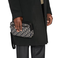 Dior Oblique Jacquard Toiltry Pouch