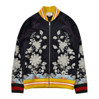Gucci Floral Embroidered Bomber Jacket