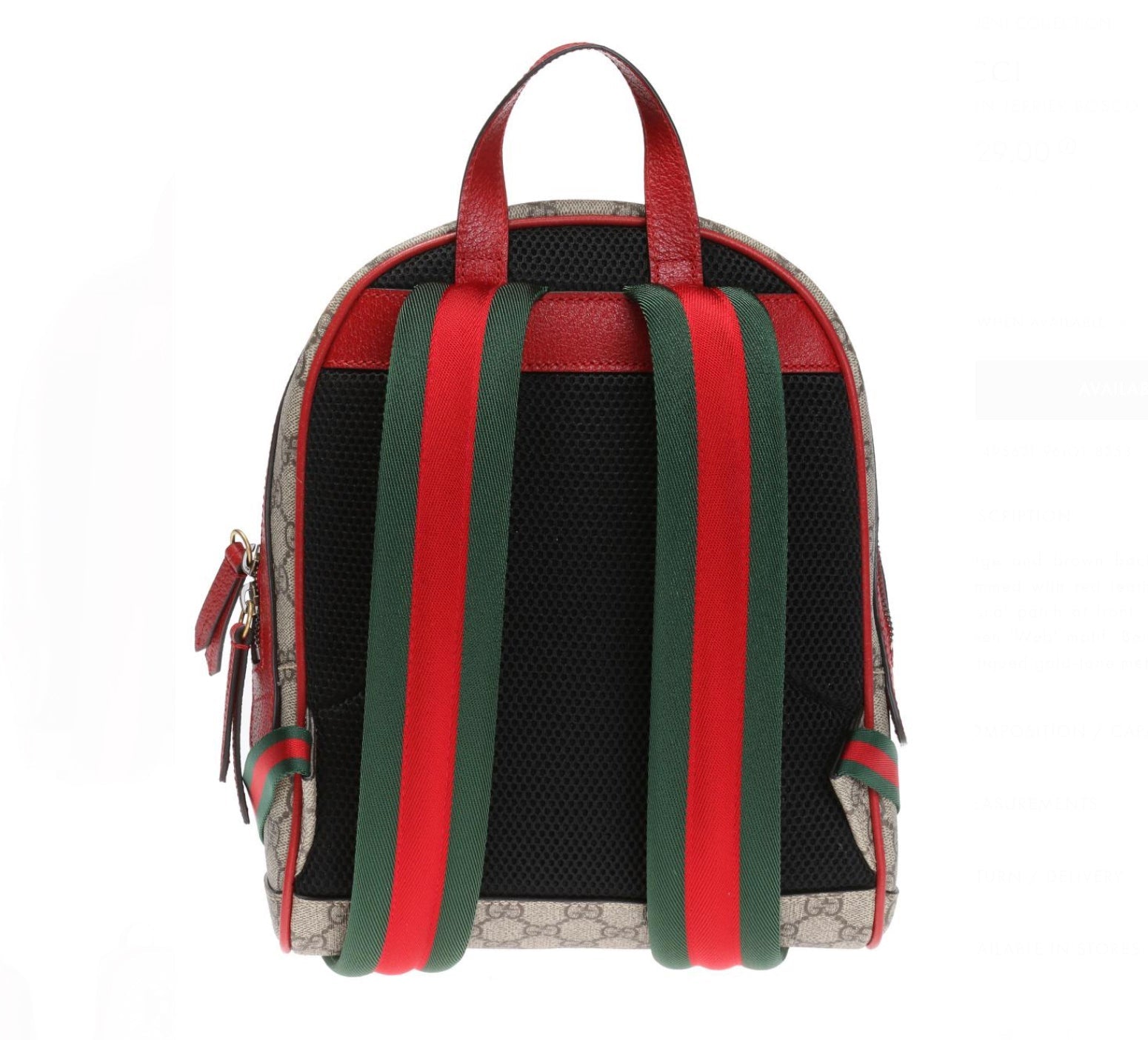 Gucci limited hot sale edition backpack