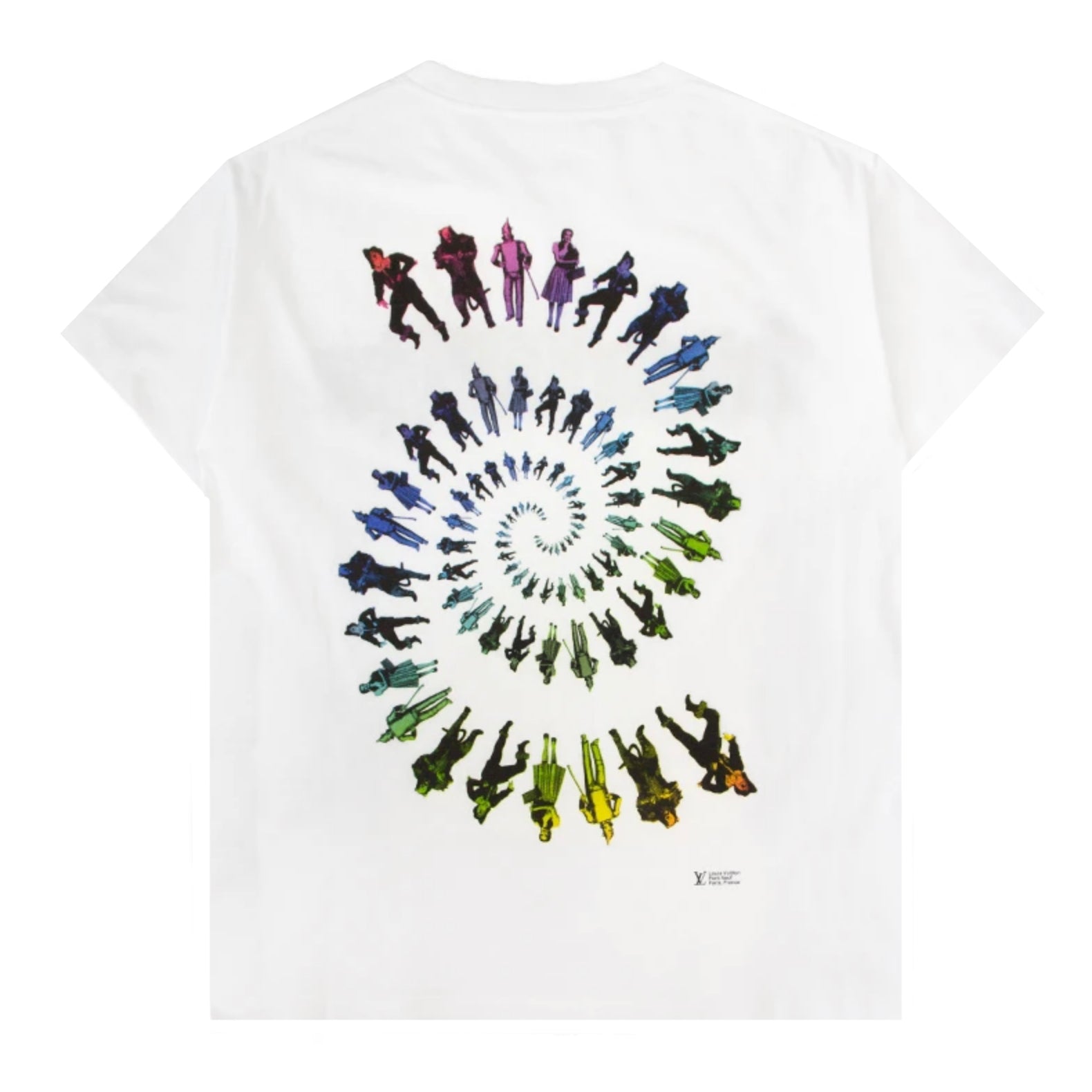 Louis Vuitton Yzma White 2D T-shirt - Owl Fashion Shop