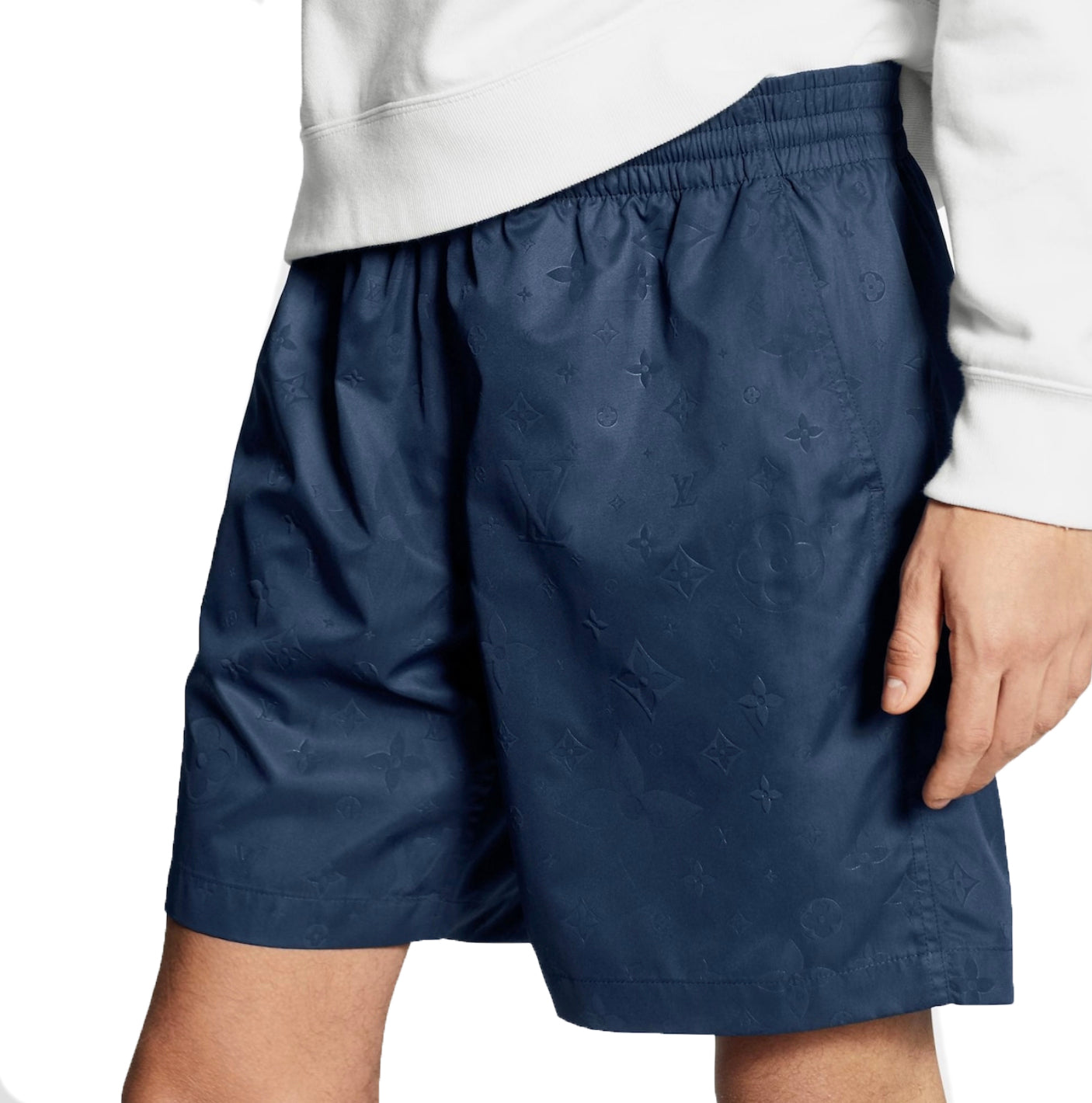 Louis Vuitton Damier Swim Shorts - Brown, 12.5 Rise Swimwear, Clothing -  LOU203014