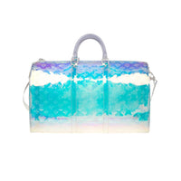 Louis Vuitton Prism Keepall Monogram Bandouliere 50 Iridescent