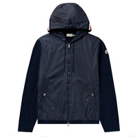 Moncler Hooded Hybrid Cardigan