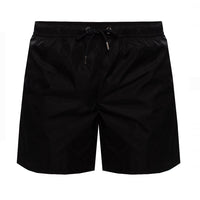 Moncler Logo Striped Swim Shorts