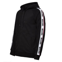 Moschino Zipped Logo Hoodie