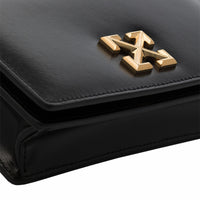 Off-White Leather Chain Bag