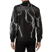 Philipp Plein Nylon Satin Bomber Jacket