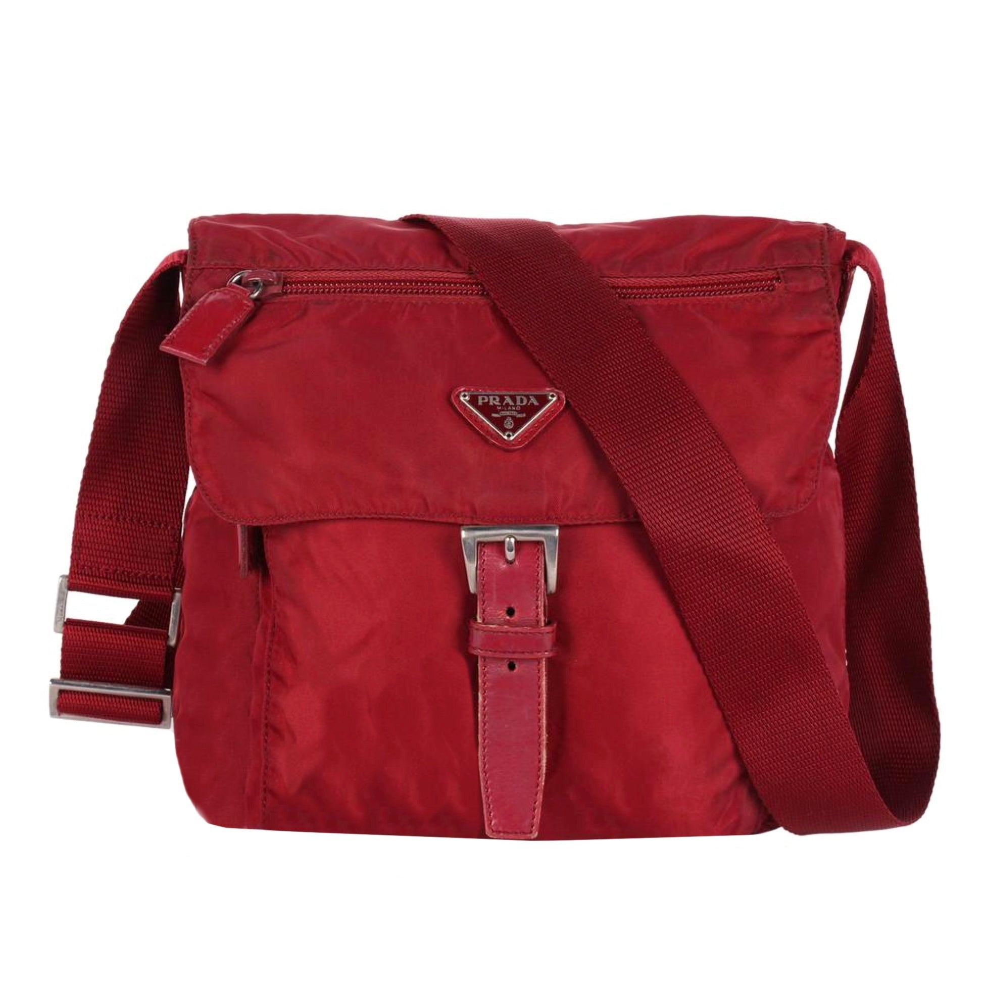 Prada Nylon Messenger Bag Haiendo Shop