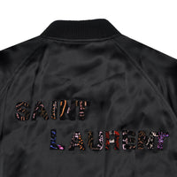 Saint Laurent Embroidery Varsity Jacket