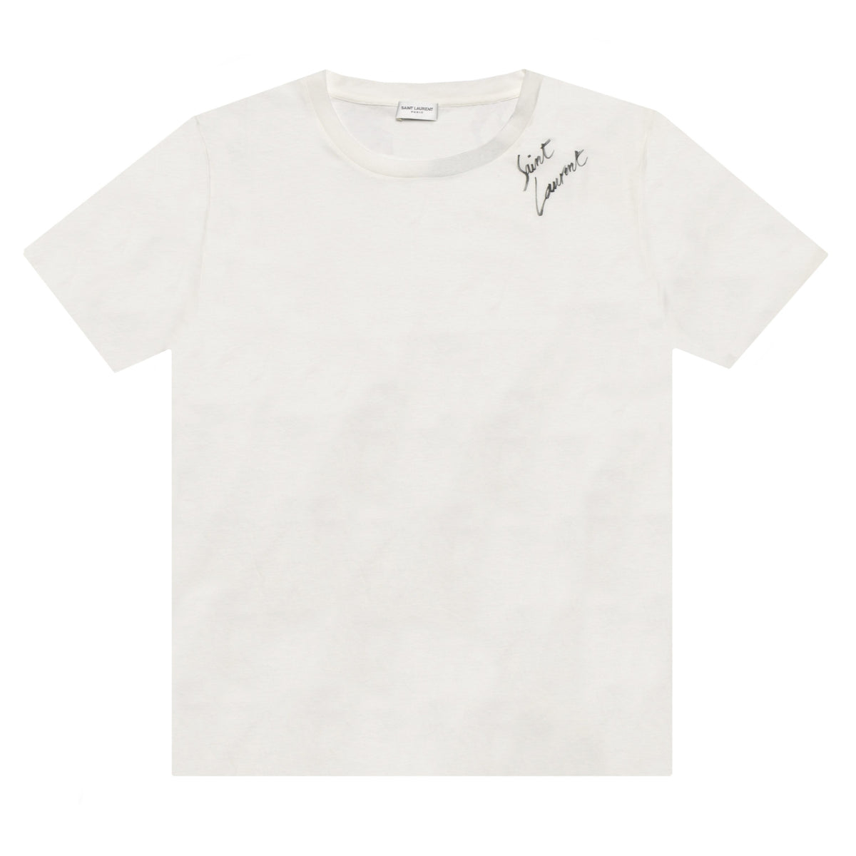 saint laurent signature tee