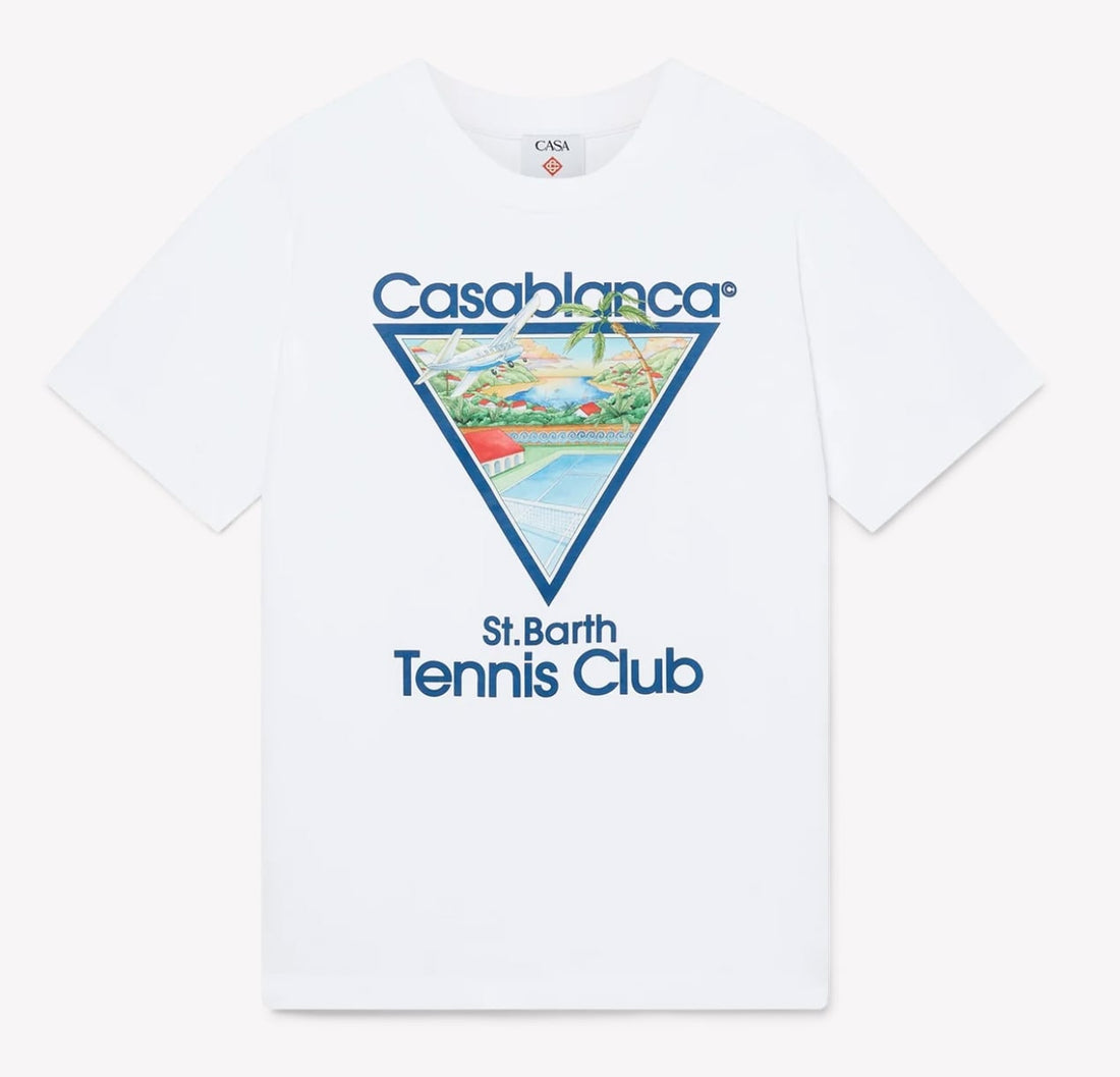Casablanca Tennis Club St Barth T-shirt