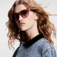 Louis Vuitton Monogram Crystal Square Sunglasses