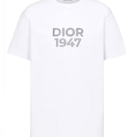 Dior 1947 Logo Embroidery T-Shirt