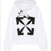 Off-White Caterpillar Hoodie White