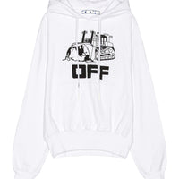 Off-White Caterpillar Hoodie White