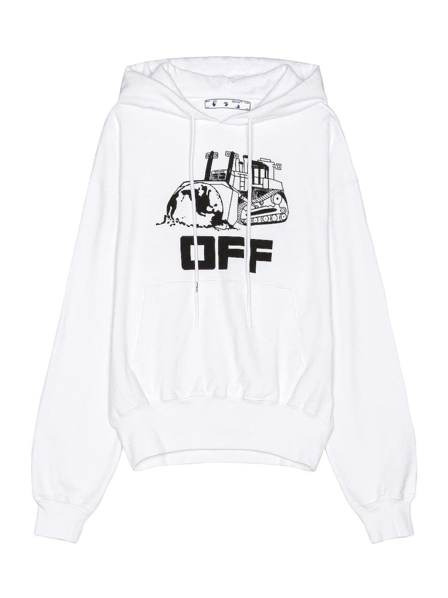 Off-White Caterpillar Hoodie White