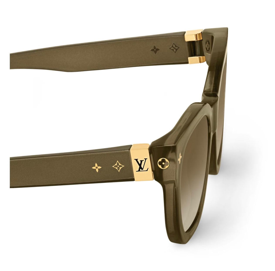 Louis Vuitton Monogram Crystal Square Sunglasses