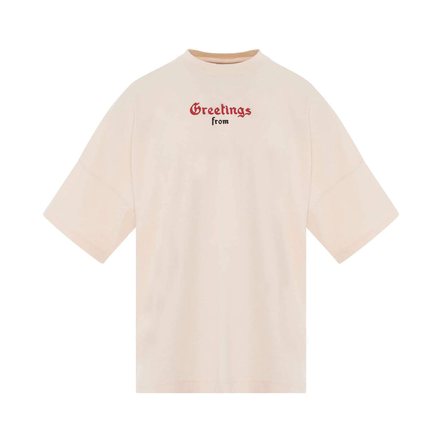 Palm Angels Greetings Logo T-Shirg